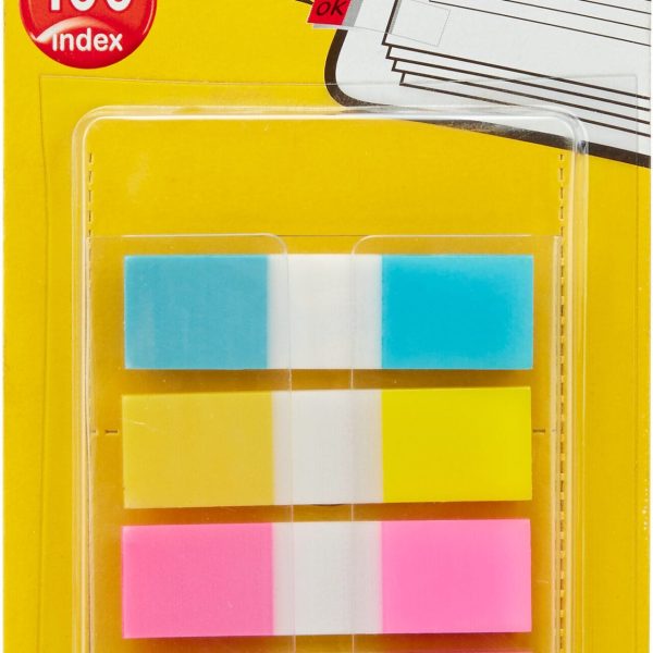 POST-IT Index schmal 11.9x43.2mm 683-5CB2 5 -farbig ass./5x20 Blatt
