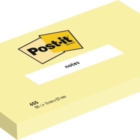 POST-IT Block 76x127mm 6830CYW10 gelb/100 Blatt