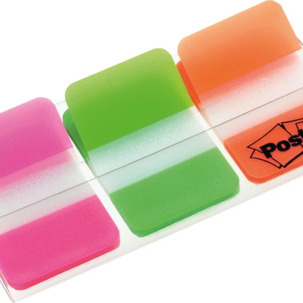 POST-IT Index Strong 25,4x38mm 686-PGO 3-farbig/3x22 Tabs