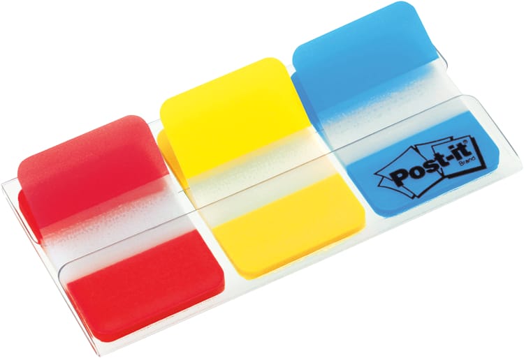 POST-IT-686-RYB-0021200975929 POST-IT Index Strong 25,4x38mm 686-RYB 3-farbig/3x22 Tabs – Hochwertig & günstig bei ShopDeca