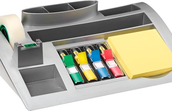POST-IT Organizer silbergrau C50N mit 810, 654, 4x683