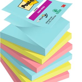 POST-IT Super Sticky Z-Notes 76x76mm R3306SSCO Cosmic 3 Farben 6x90 Blatt