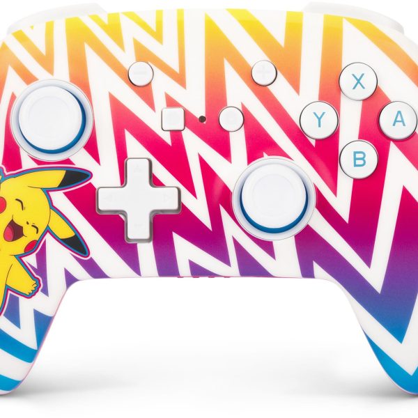 POWER A Enhanced Wireless Ctrl. NSGP0262-01 NSW, Vibrant Pikachu