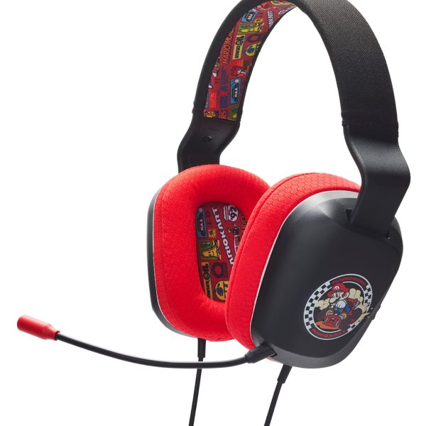 POWER A Stereo Headset NSW NSHS0398-01 Mario Kart