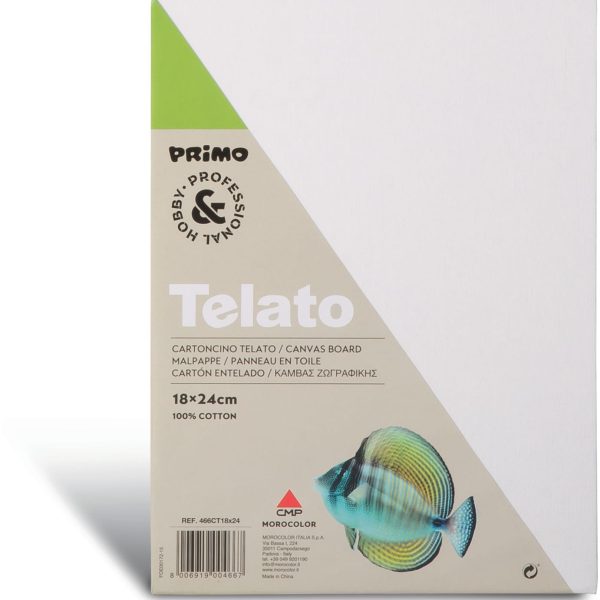 PRIMO Leinwandkarton 18x24cm 466CT18x24
