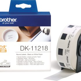 PTOUCH Etiketten rund 24mm DK-11218 QL-500/550 1000 Stk./Rolle