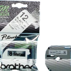 PTOUCH Band,nicht lam. schwarz/weiss M-K231BZ zu PT-65/75/85/110 12mm/8m