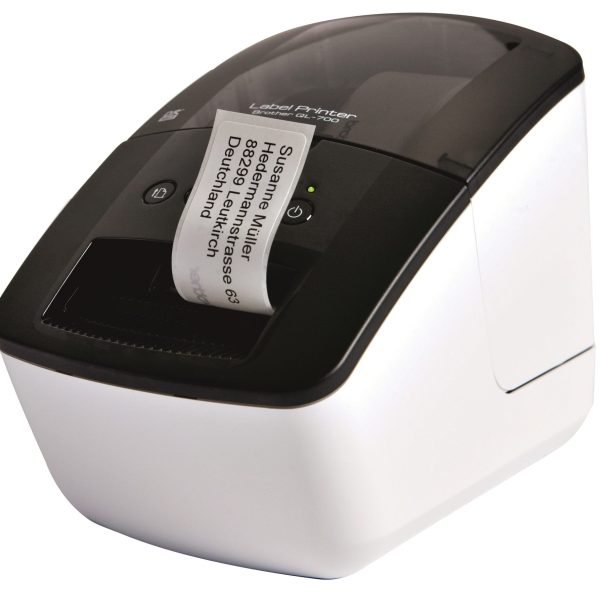 PTOUCH Profi-Labelprinter QL-700 mit 2 Etikettenrollen