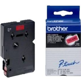 PTOUCH Band, laminiert schwarz/rot TC-491 PT-3000 9 mm