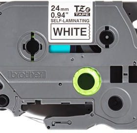 PTOUCH Band selbst lam. schwarz/weiss TZE-SL251 PT-D800W/D900W 24mm