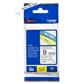 PTOUCH Band, laminiert schwarz/weiss TZe-221 PT-1280VP 9 mm