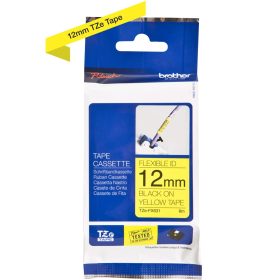 PTOUCH Flexitape lamin. schwarz/gelb TZe-FX631 zu PT-550 12 mm