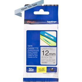 PTOUCH Flexit.lam.schwarz/matt-silber TZe-M931 zu PT-550 12 mm
