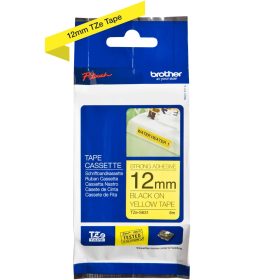 PTOUCH Band, strong/adh. schwarz/gelb TZe-S631 PT-300 12 mm