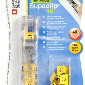 RAPESCO Clip Dispenser Emoji 1370 gelb