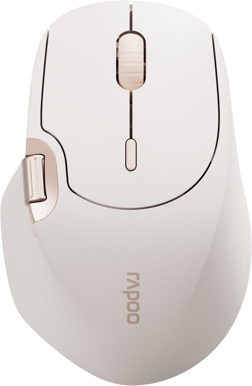 RAPOO-12535-6940056125354 RAPOO MT560 Wirel. Optical Mouse 12535 Multi-Mode Cream – Hochwertig & günstig bei ShopDeca