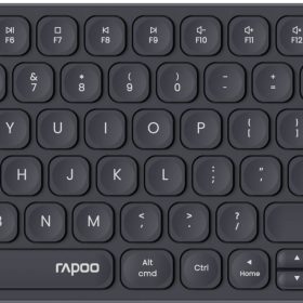 RAPOO 9610M ultraslim comp.deskset 12646 Wireless, Dark Grey