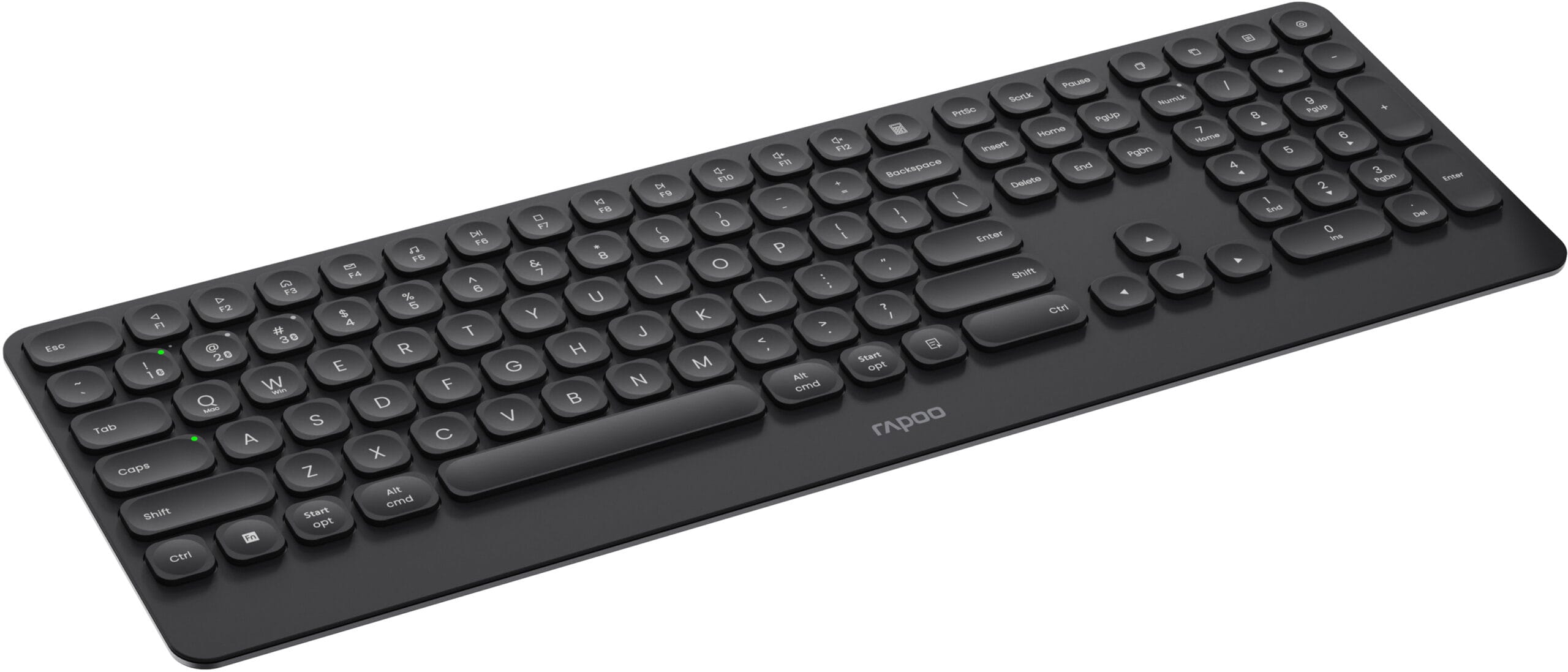 RAPOO-13133-6940056131331 RAPOO E9390M Ultraslim Keyboard 13133 Wireless, Black – Hochwertig & günstig bei ShopDeca