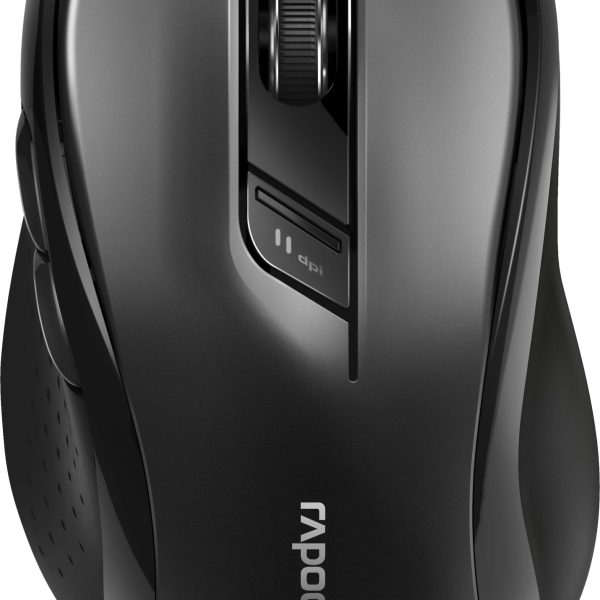 RAPOO M500 Office Silent Mouse black 18404 Wireless, Multi-Mode