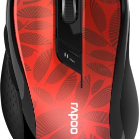 RAPOO M500 Office Silent Mouse red 18589 Wireless, Multimode