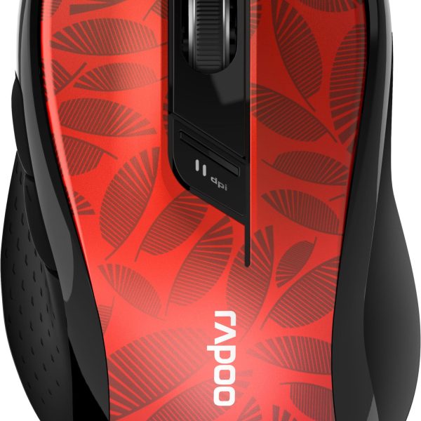 RAPOO M500 Office Silent Mouse red 18589 Wireless, Multimode