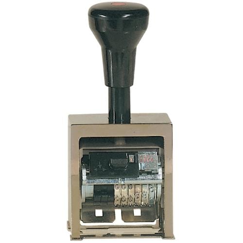 REINER-53-10-4011170000024 REINER Nummerstempel Schrifth. 4,5mm 53 10 schwarz/silber – Hochwertig & günstig bei ShopDeca