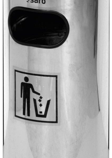 REMCO Abfalleimer Rund 725.2823025.00 mit Aschenbecher