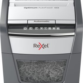 REXEL Aktenvernichter Optimum AF+ 2020045XCH 45X, P-4, 20lt