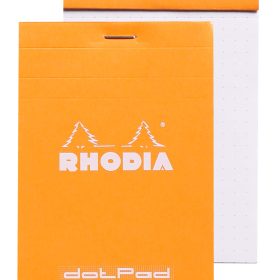 RHODIA Dot Pad orange 85x120mm 12558C Raster 80 Blatt