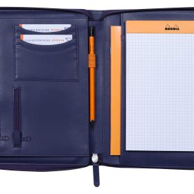 RHODIA Konferenzmappe A5 168104C blau