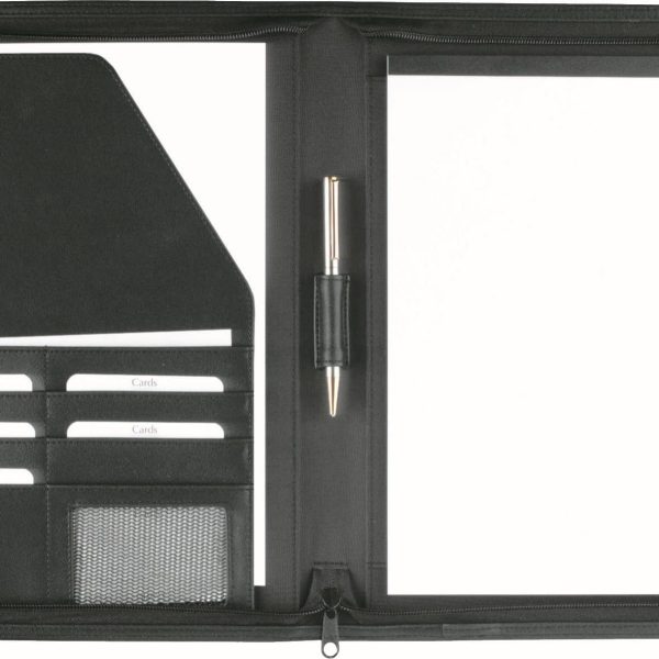 RIDOIDE Schreibmappe 260x350mm 738 30 mit RV, inkl. Block A4 schwarz