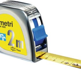 RIEFFEL SWITZERLAND Rollmeter 2m 1222 SB chrom