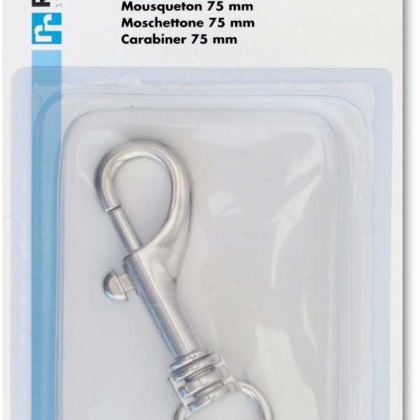 RIEFFEL SWITZERLAND Karabiner 8067 SB vernickelt