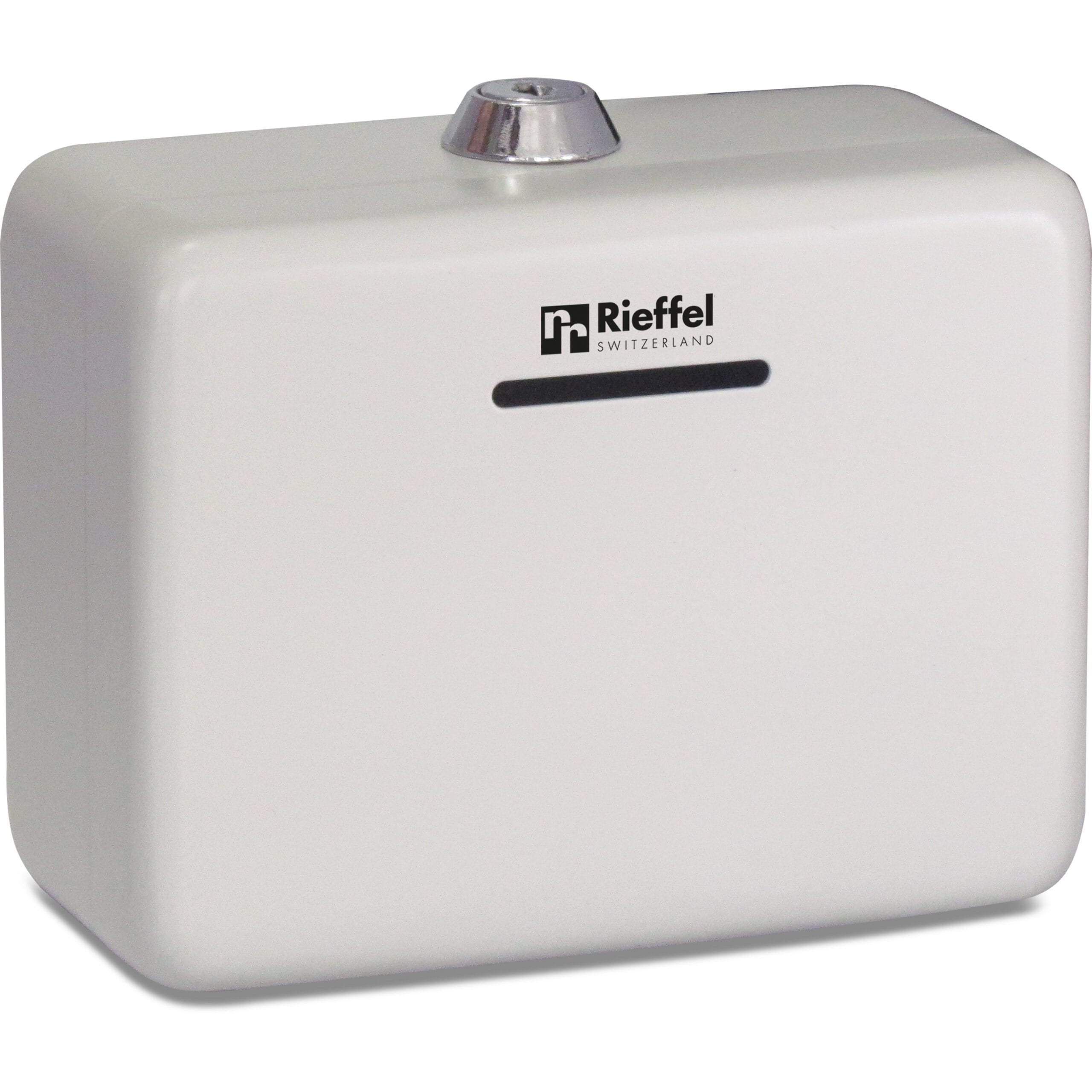 RIEFFEL-SWITZERLAND-KIKA-DEPOT-7630010419566 RIEFFEL SWITZERLAND Geldkassette KIKA-DEPOT 12,5x6x9,5cm grauweiss – Hochwertig & günstig bei ShopDeca
