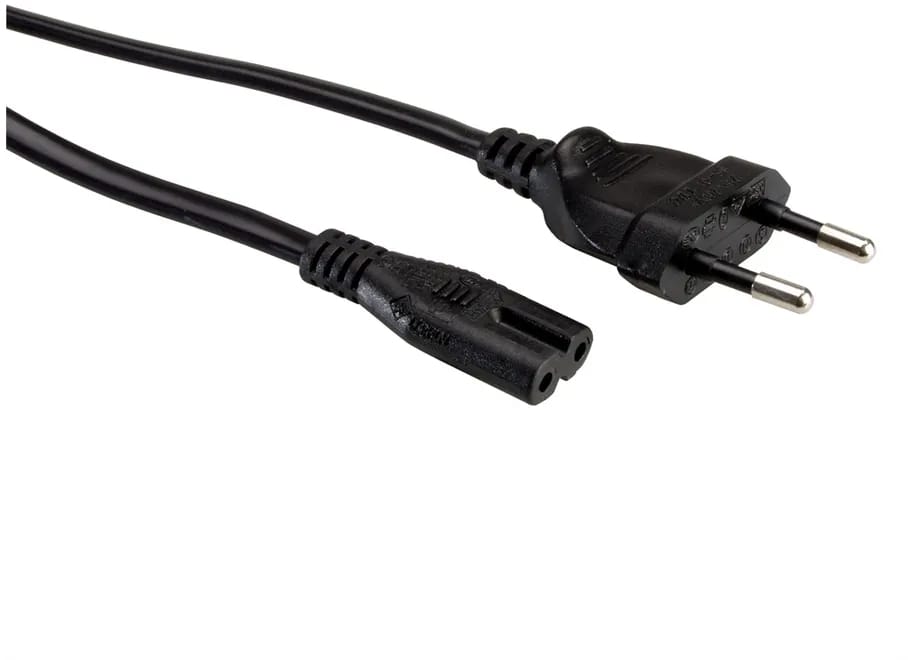 ROLINE-19.07.2096-7611990143146 ROLINE Netzkabel Black 19.07.2096 Euro-Flach auf C7 Buchse 1.8m – Hochwertig & günstig bei ShopDeca