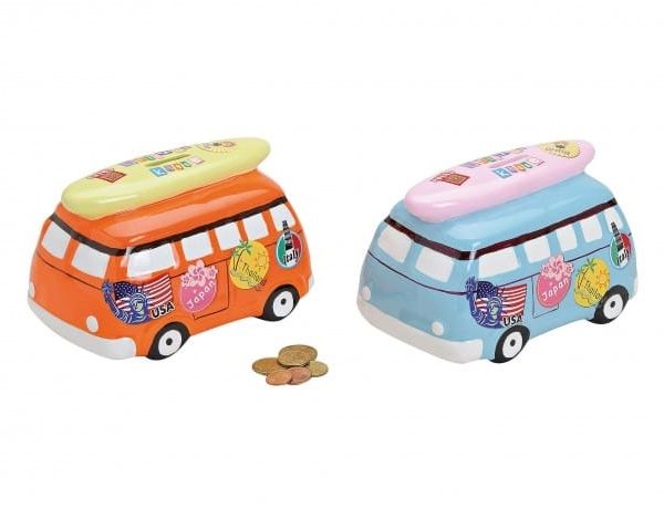 ROOST Sparkasse Auto Urlaub 10012684 farbig 16x11x11cm