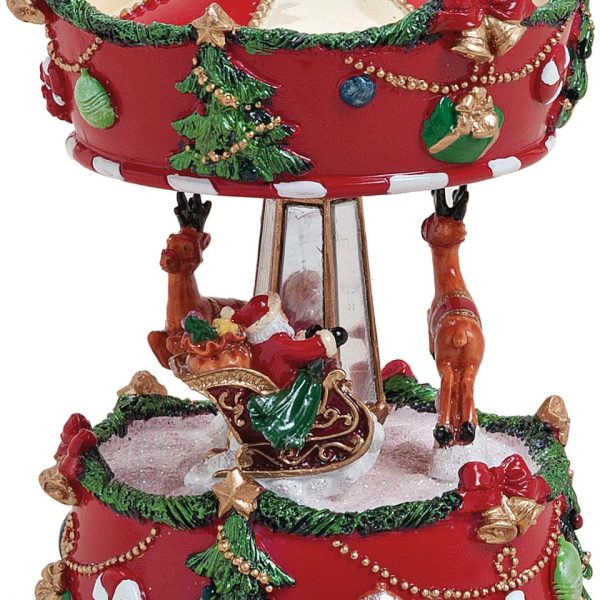 ROOST Spieluhr 8x14x8cm 10015044 Kunststoff Karusell