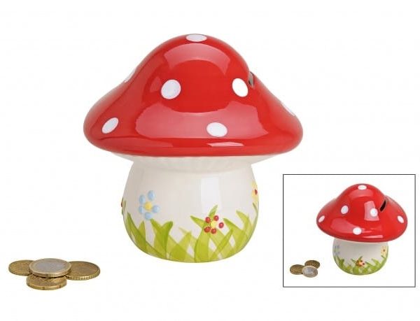 ROOST Sparkasse Pilz 13x13cm 10016517