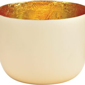 ROOST Windlicht beige 10x8x10cm 10032875 Metall