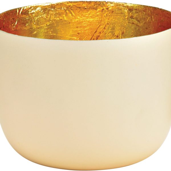 ROOST Windlicht beige 10x8x10cm 10032875 Metall