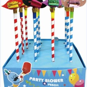 ROOST Bleistift 103476 Partyblower, multicolor