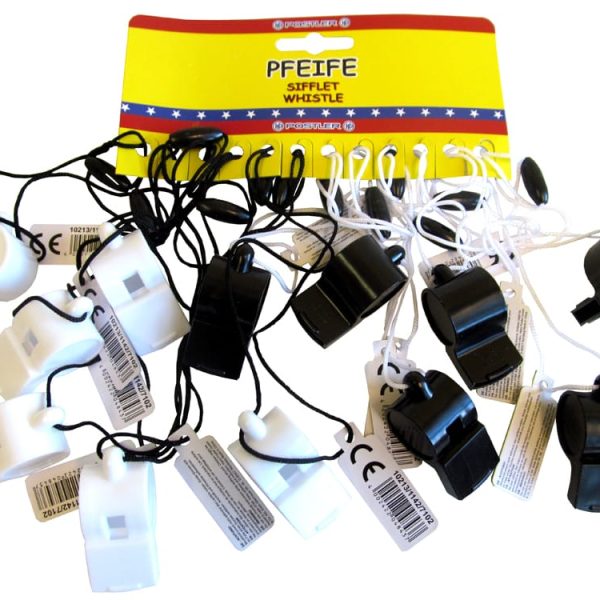 ROOST Fussballpfeife 48437 2 assortiert