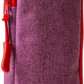 ROOST Notizbuch Tasche 16x8x2mm 497772 elegant violet/vivid red
