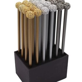 ROOST Bleistift Glitter Topper 54739 im Display 24 Stk.