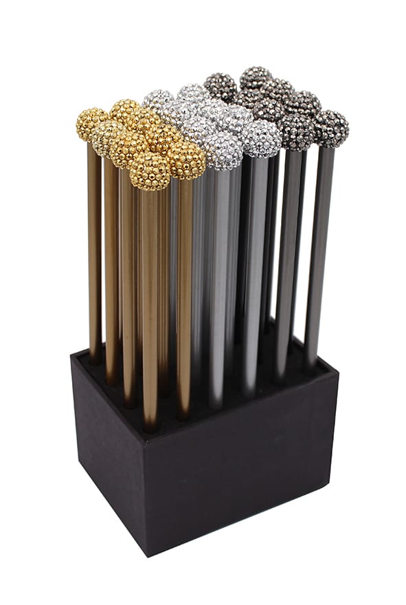 ROOST-54739-7612532054739 ROOST Bleistift Glitter Topper 54739 im Display 24 Stk. – Hochwertig & günstig bei ShopDeca