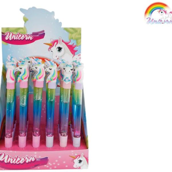 ROOST Kugelschreiber Einhorn 590218 Glitzer