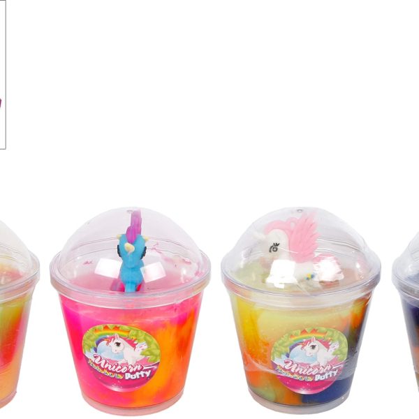 ROOST Einhornputty mit Figur 620954 4 ass.