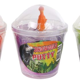 ROOST Slime Dino mit Figur 621071 4 Farben