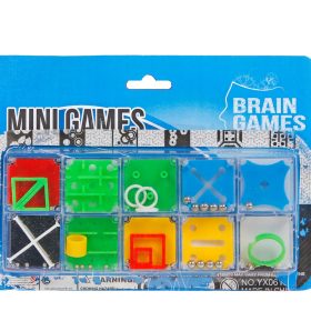ROOST Brain Games 621185 Minipuzzle 10 Teile