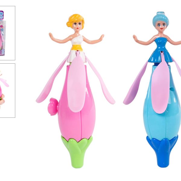 ROOST Fliegende Fee 18cm 621239 mit Zugschnur, assortiert